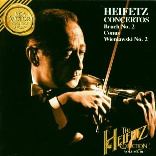 Jascha Heifetz Bruch: Concerto, No. 2 / Conus / Wieniawski: Concerto, No. 2 (CD)
