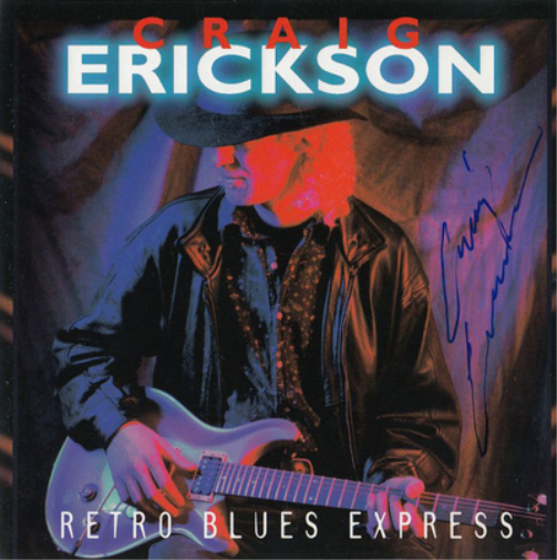 Craig Erickson Retro Blues Express (CD) Album