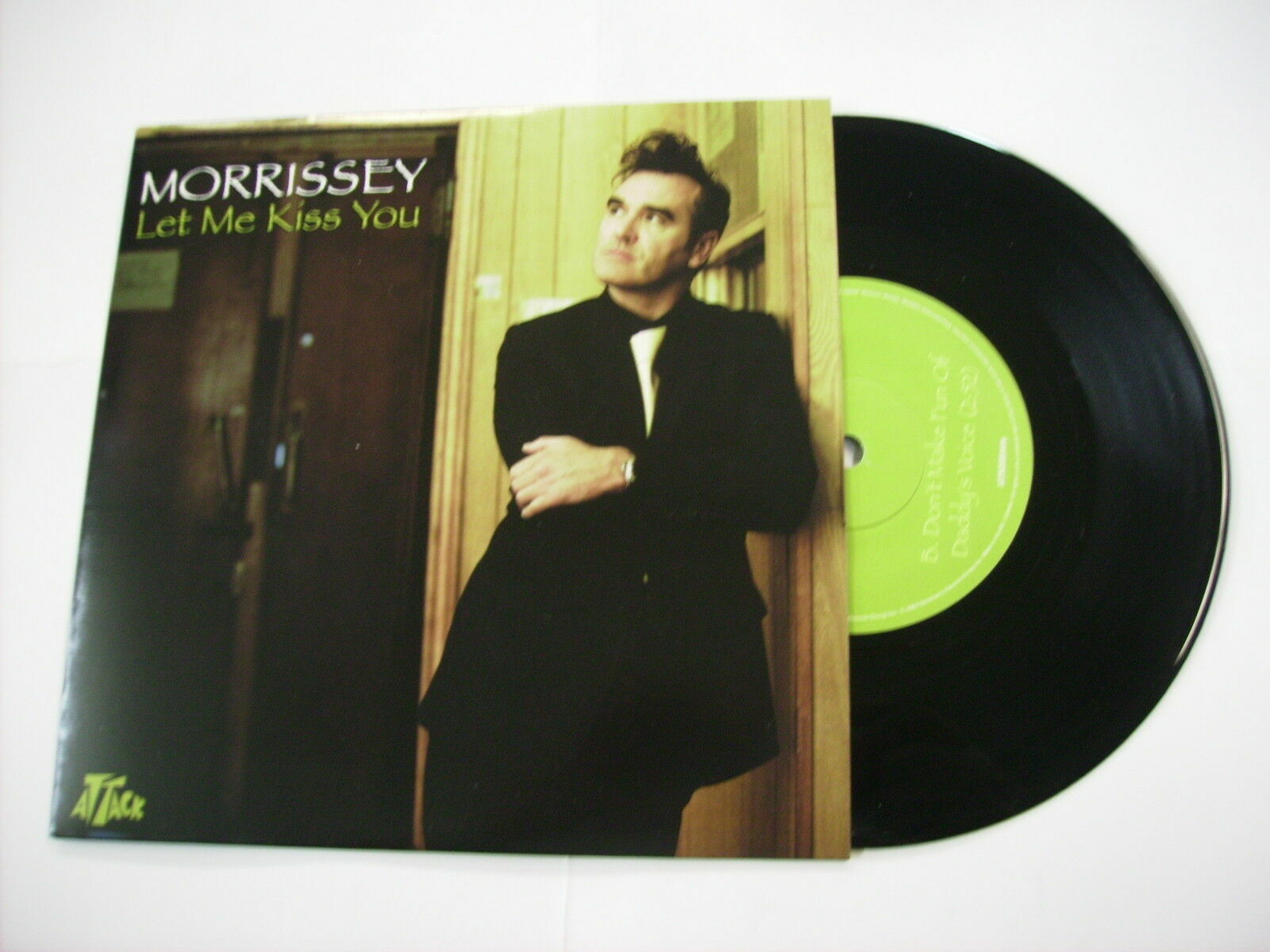 MORRISSEY - LET ME KISS YOU - 7" VINYL UK NEW UNPLAYED 2004
