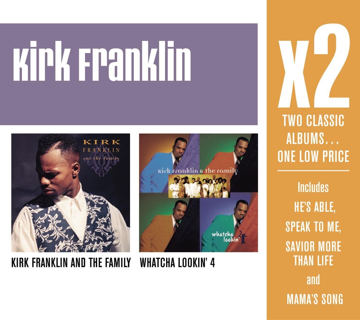 `Franklin, Kirk` X2 (Kirk Franklin And The Fami CD NUOVO
