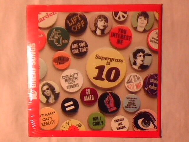 SUPERGRASS 10 great songs cd SIGILLATO SEALED!!!