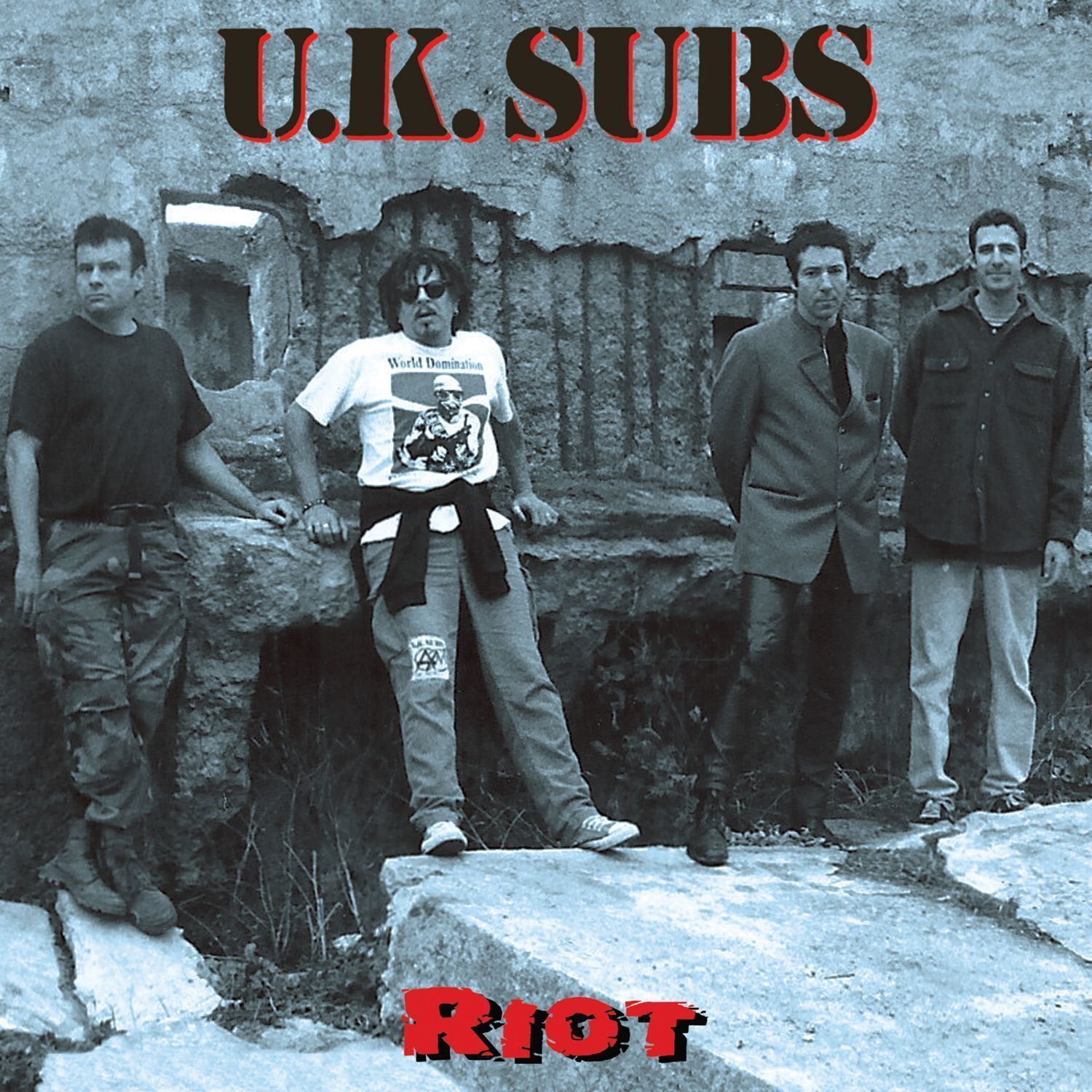UK Subs Riot (Vinyl LP) 12" Album Coloured Vinyl