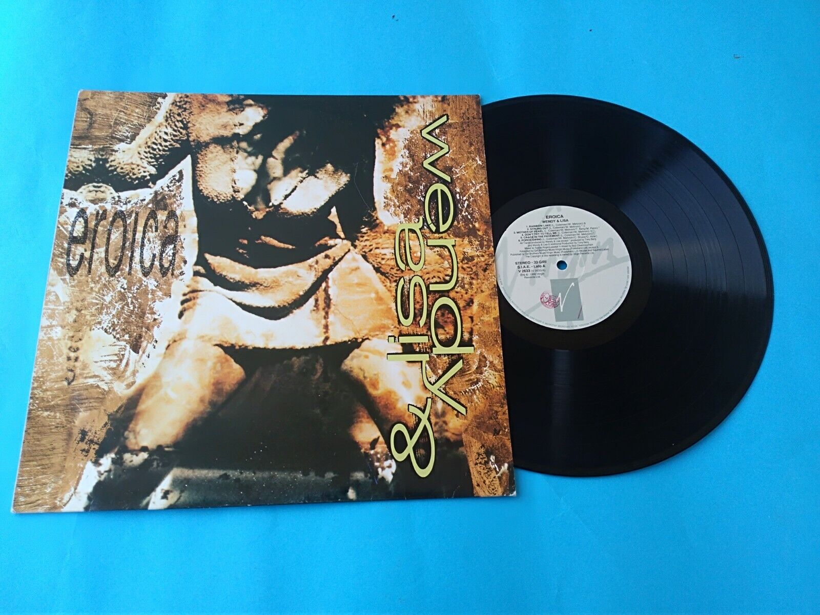 WENDY & LISA " EROICA " LP VINYL 33 RPM NUOVO NON SIGILLATO