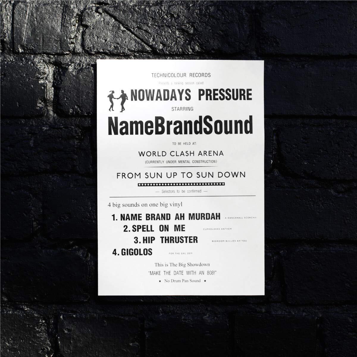 NAME BRAND SOUND Nowadays Pressure (Vinyl LP)