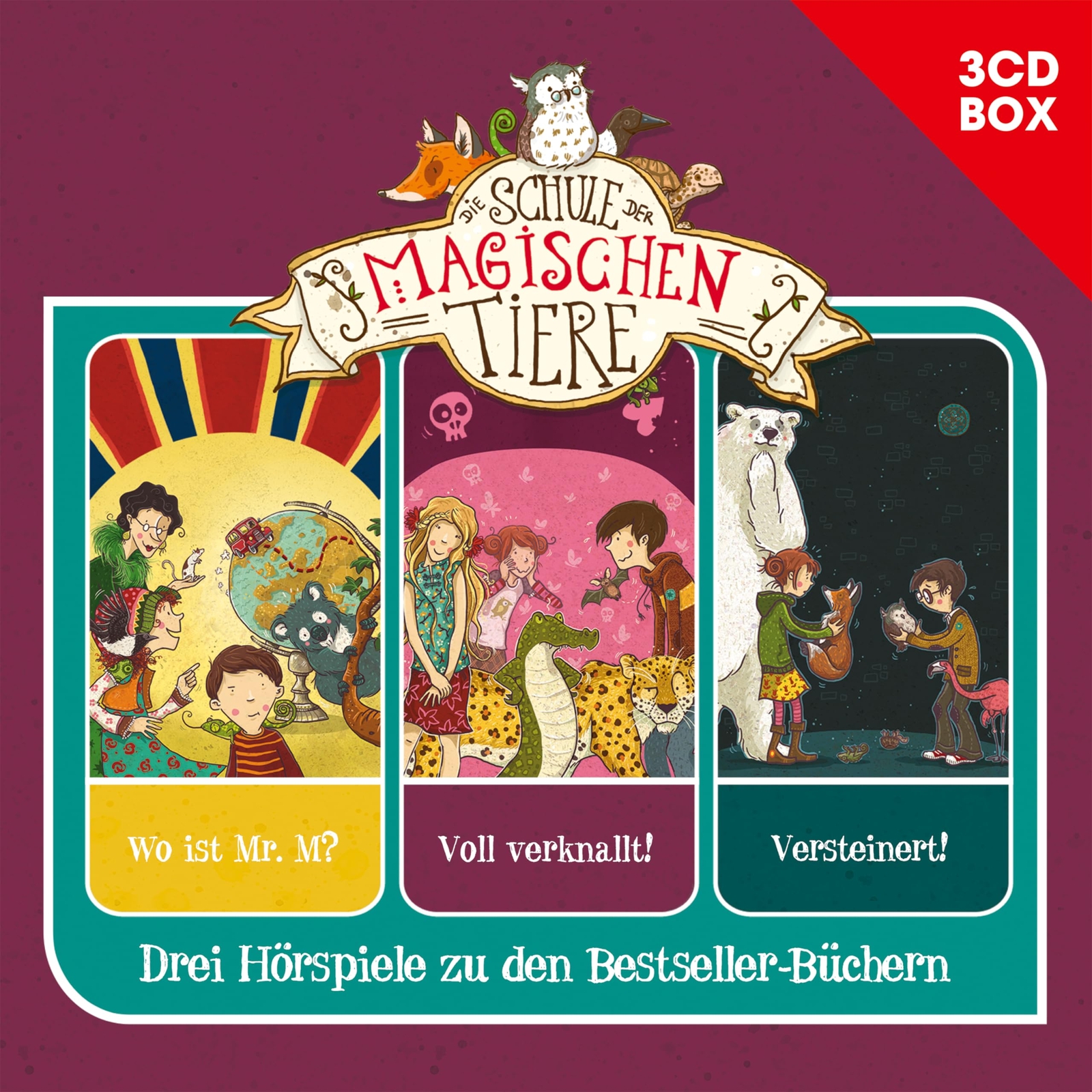 Die Schule der Magischen Tiere Schule der Magischen Tiere Hspbox Vol. 3 (CD)