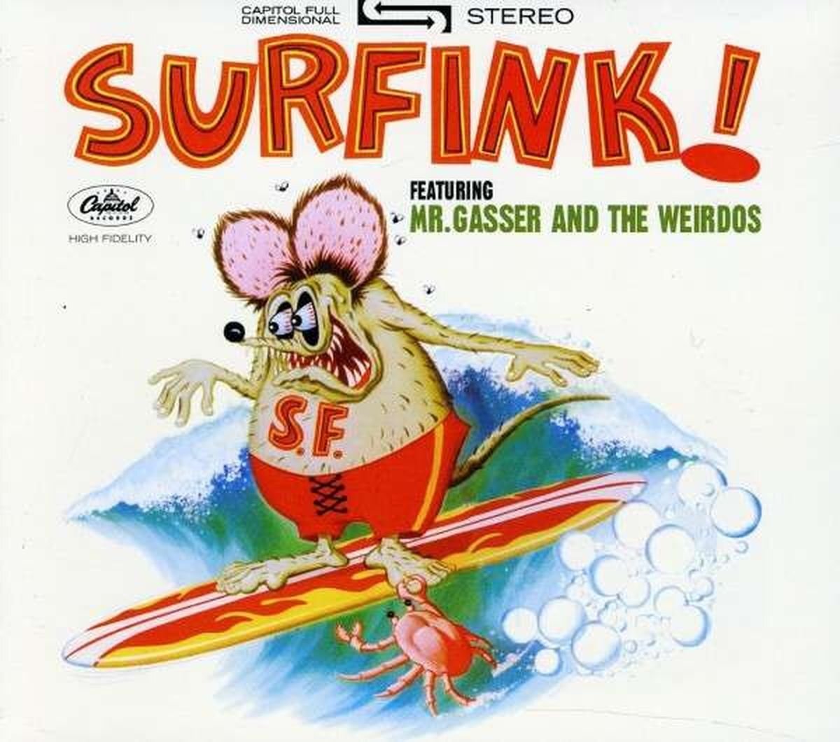 Mr. Gasser & The Weirdos Surfink! (CD)