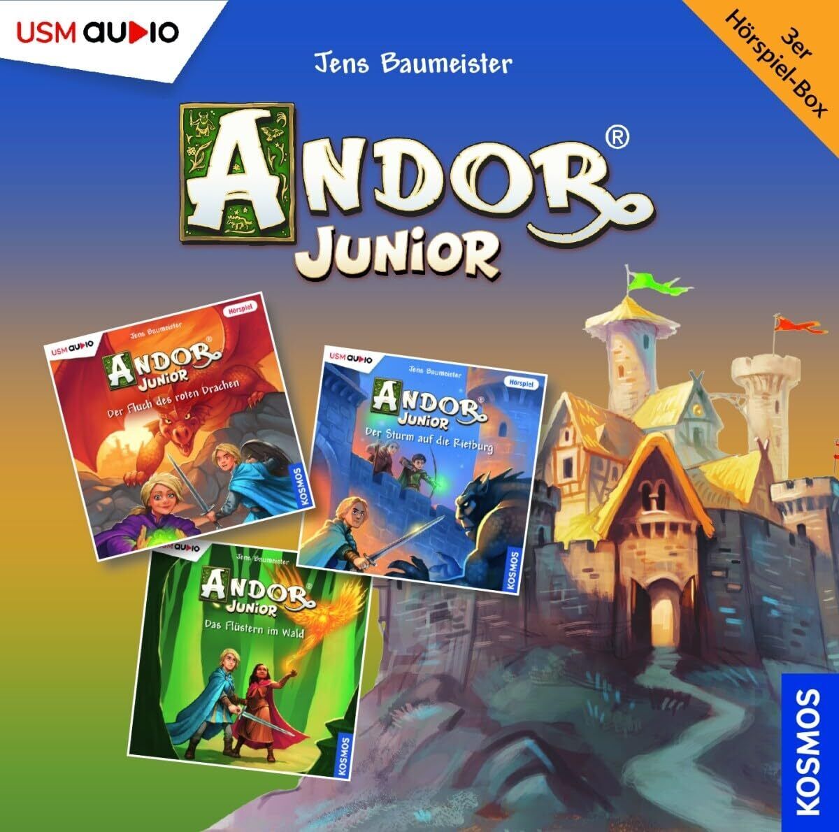 Andor Junior Andor Junior Hörbox Folge 1-3 (3 Audio (CD)