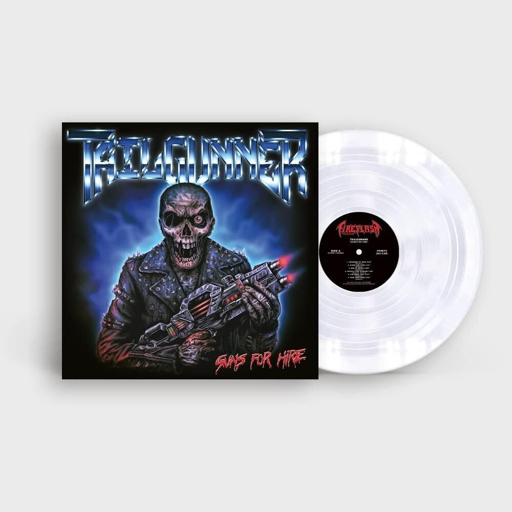 Tailgunner Guns for Hire (Vinyl LP) 12" Album (Clear vinyl)