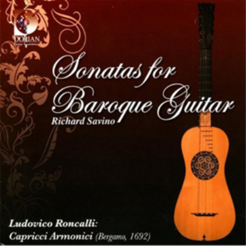 Richard Savino Sonatas for Baroque Guitar (CD) Album