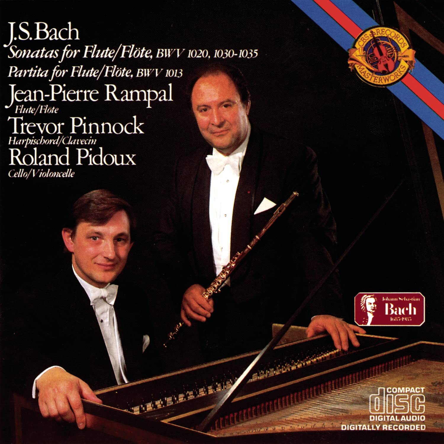 Johann Sebastian B Bach: Flute Sonatas BWV 1030-1035 & Flute Partita, BWV 1 (CD)