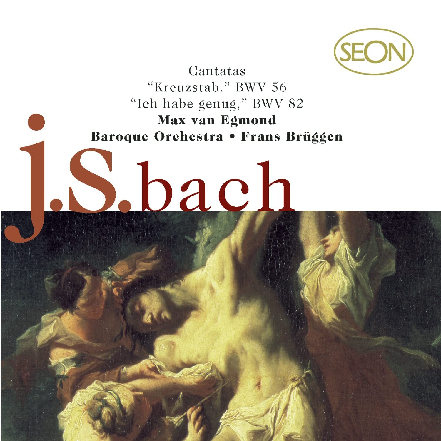 Max van Egmond, Frans Brüggen, Baroque Orchestra Bach: Cantatas (CD)