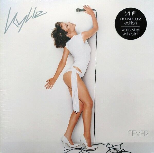 KYLIE MINOGUE - FEVER - 20Th Anniversary Edition - LP - colored white SEALED
