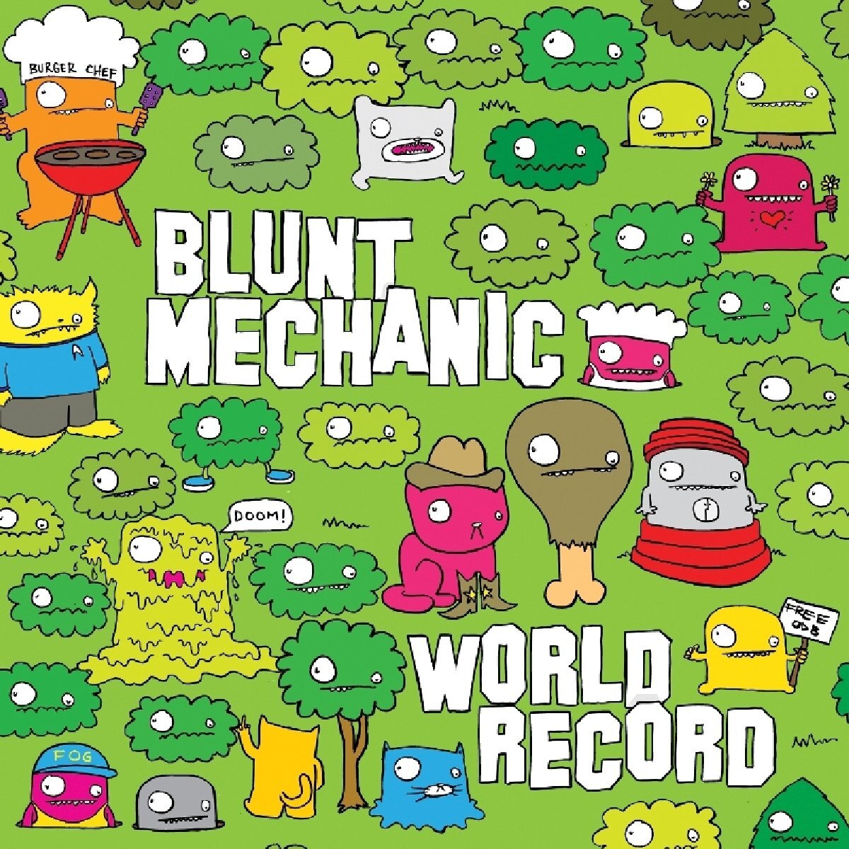 BLUNT MECHANIC World Record (CD)