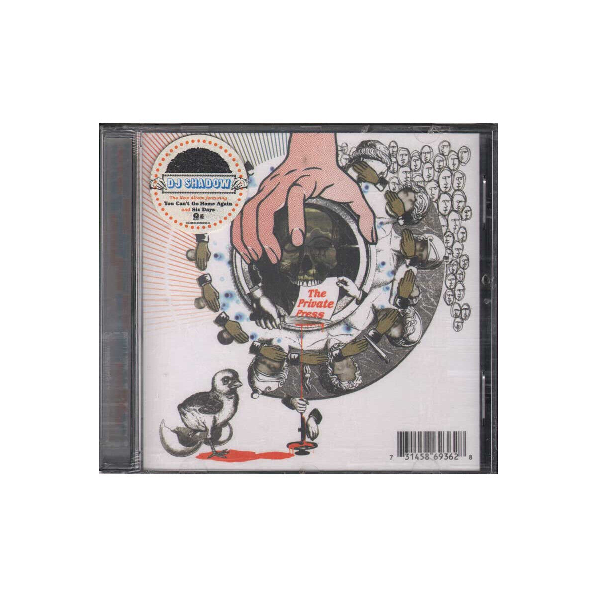 DJ Shadow CD The Private Press / Island Records Sigillato 0731458693628