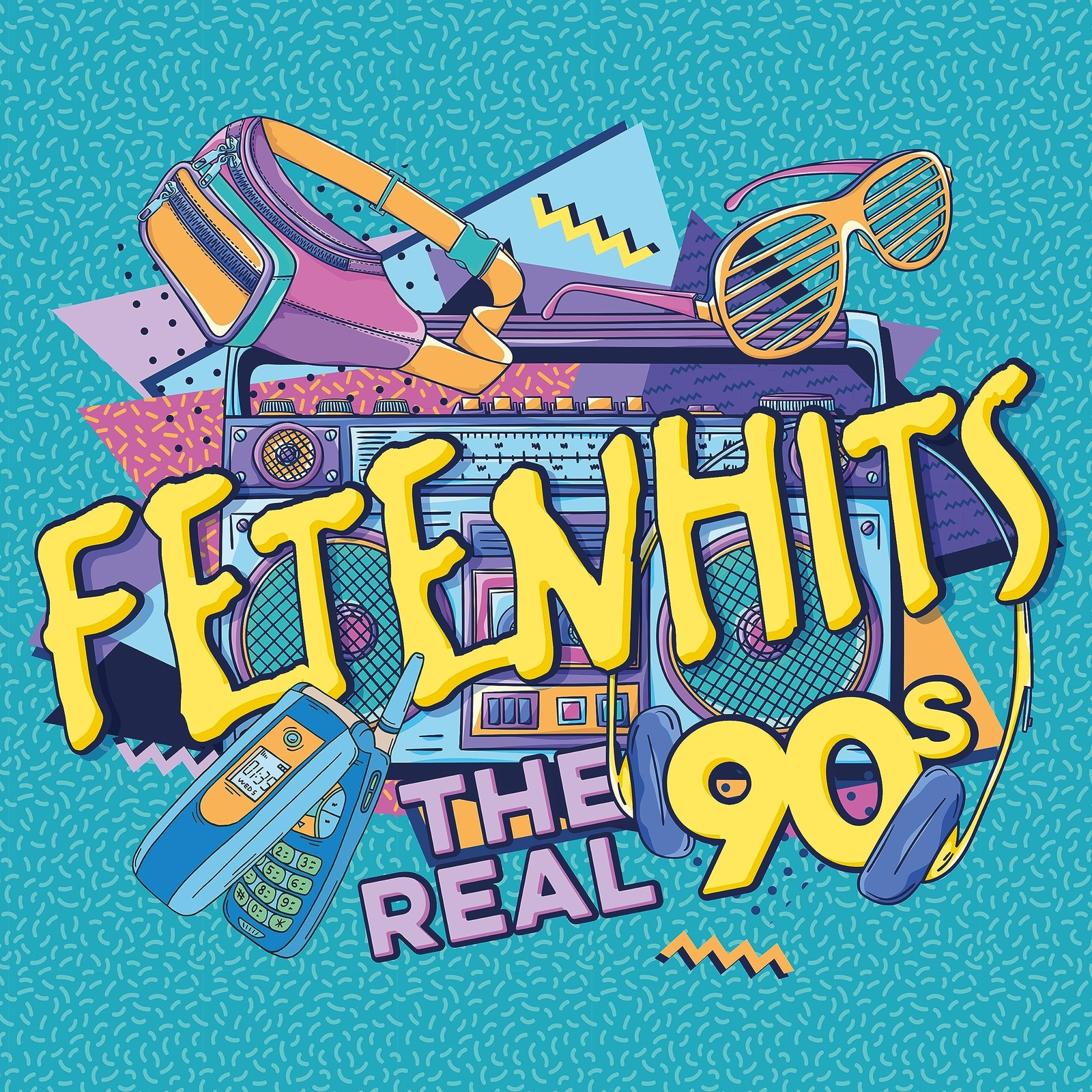 Fetenhits - The Real 90s (CD)