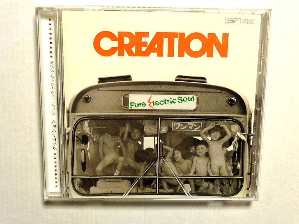 CREATION  -  PURE ELECTRIC SOUL  -  CD 1977  MADE IN JAPAN  NUOVO NON  SIGILLATO