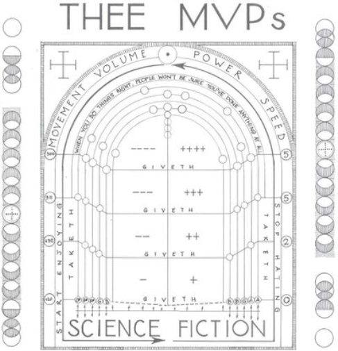 Thee MVPs Science Fiction (Vinyl LP) 12" Album