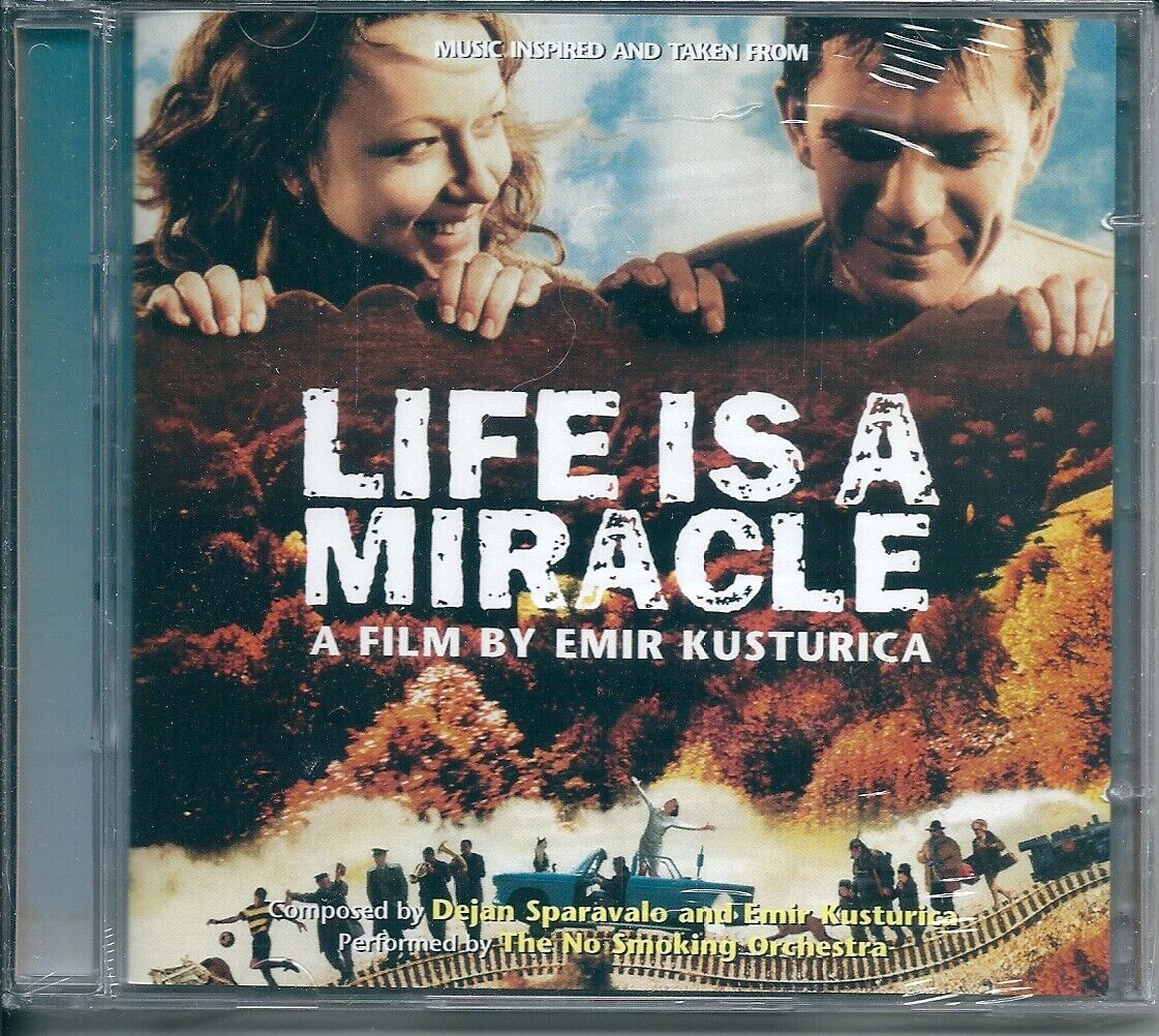 Life Is A Miracle (2004) CD NUOVO O.S.T. Emir Kusturica & The No Smoking Orchest