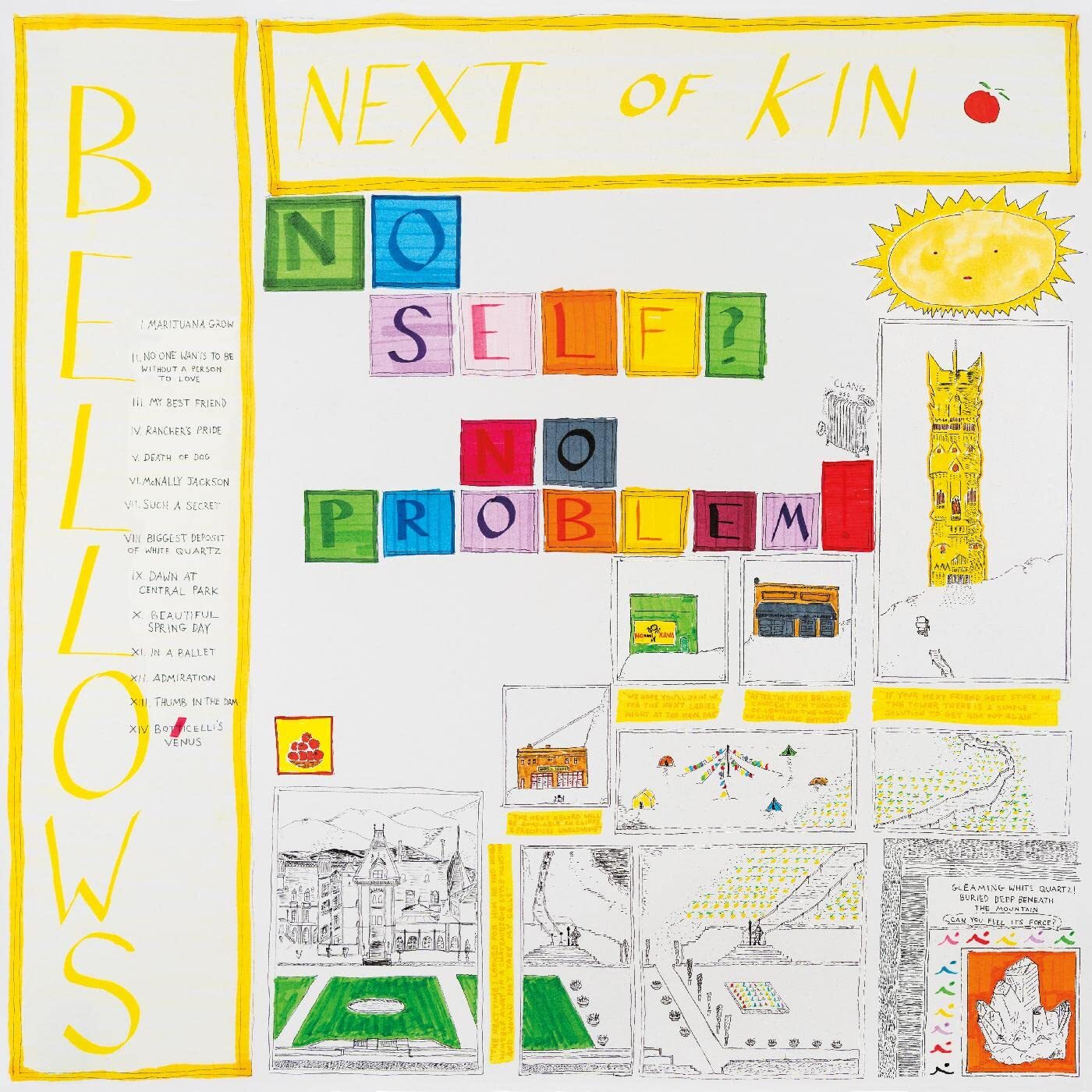 Bellows Next of Kin LIMITED CLEAR (Vinyl LP)