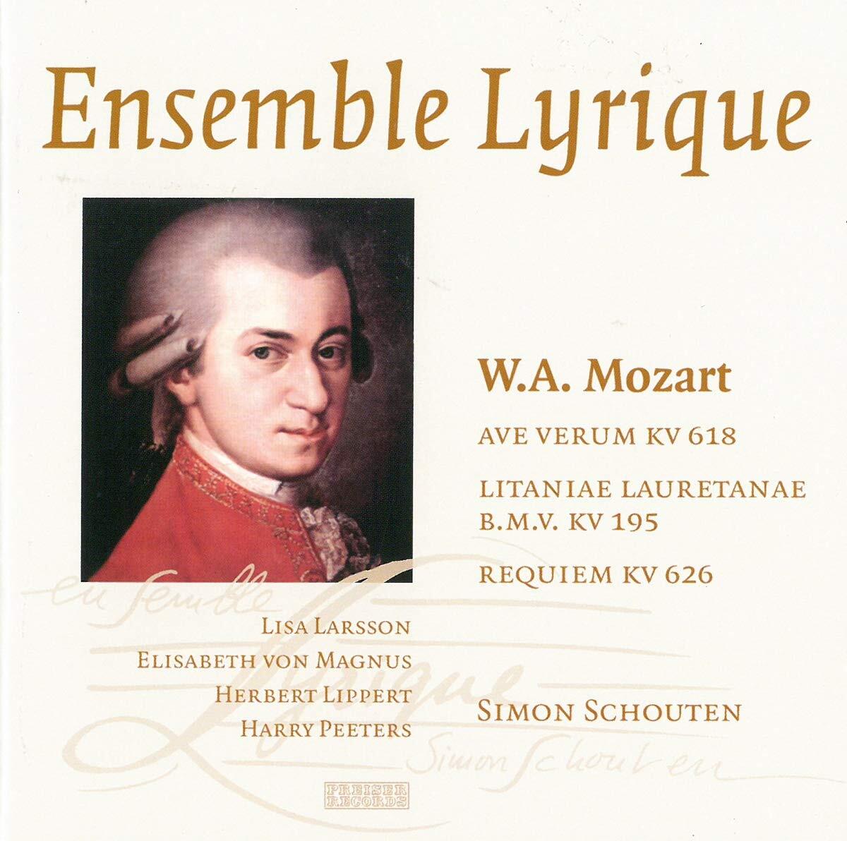 MOZART,W. A. Vocal Works (CD)