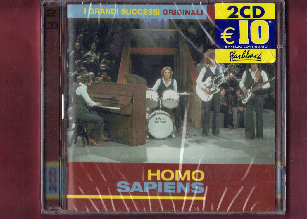 HOMO SAPIENS SUCCESSI FLASHBACK DOPPIO CD NUOVO SIGILLATO