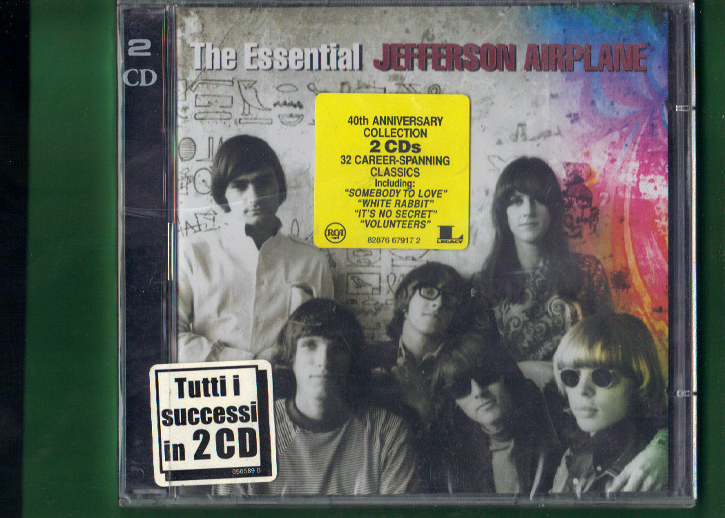 JEFFERSON AIRPLANE - THE ESSENTIAL DOPPIO CD NUOVO SIGILLATO