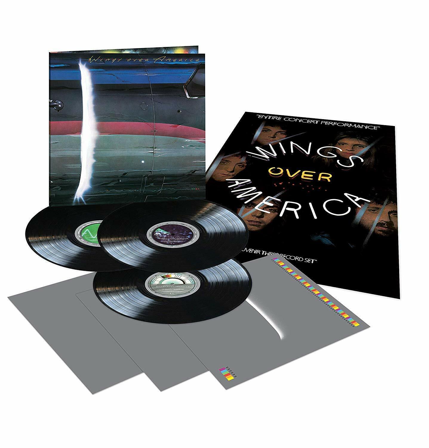 MCCARTNEY PAUL WINGS OVER AMERICA TRIPLO VINILE LP 180 GRAMMI NUOVO