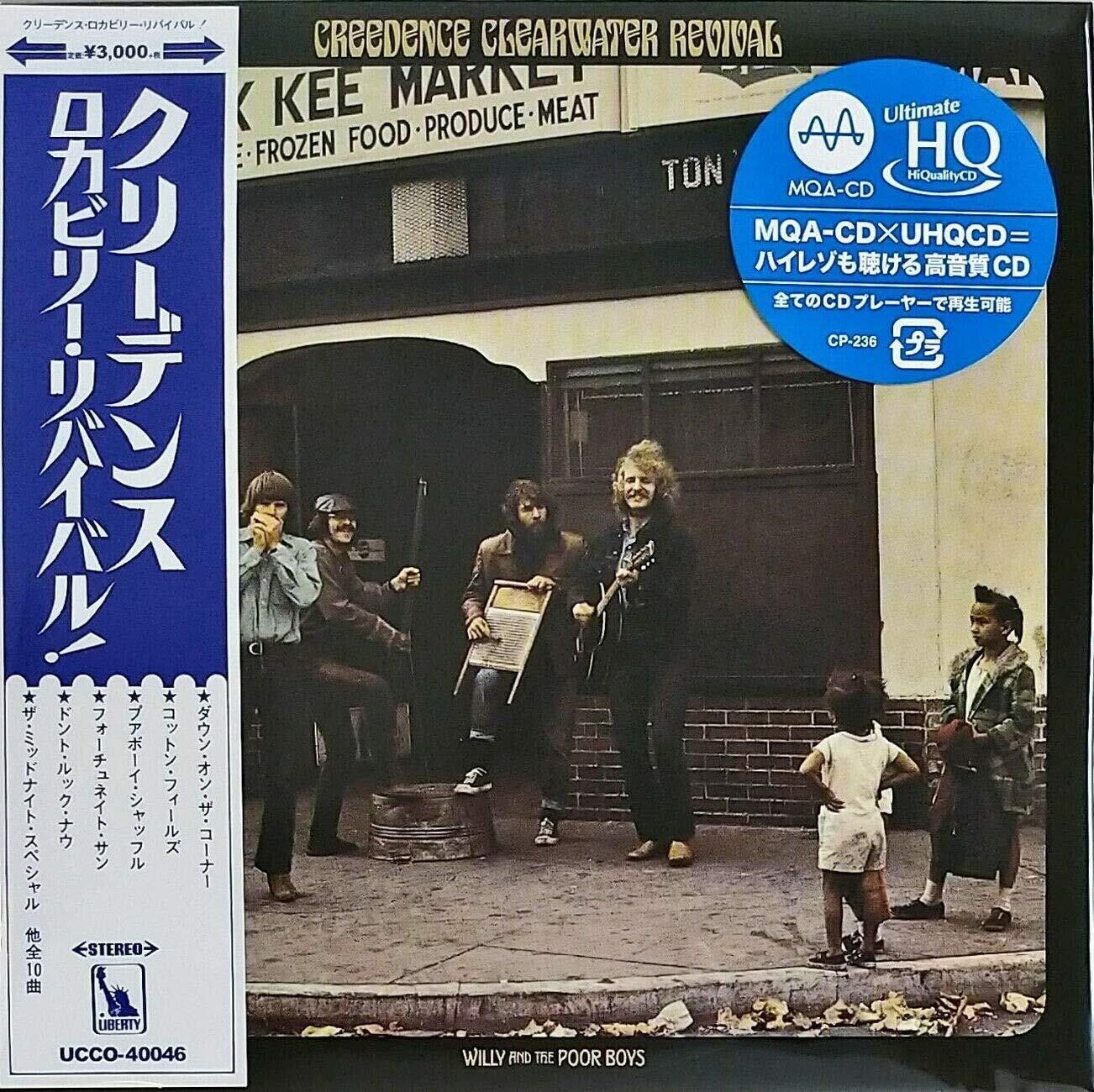 Ccr Willy E The Poor Boys Giappone Mqa Uhq Mini LP Hi-Res Audio UCCO-40046 Nuovo