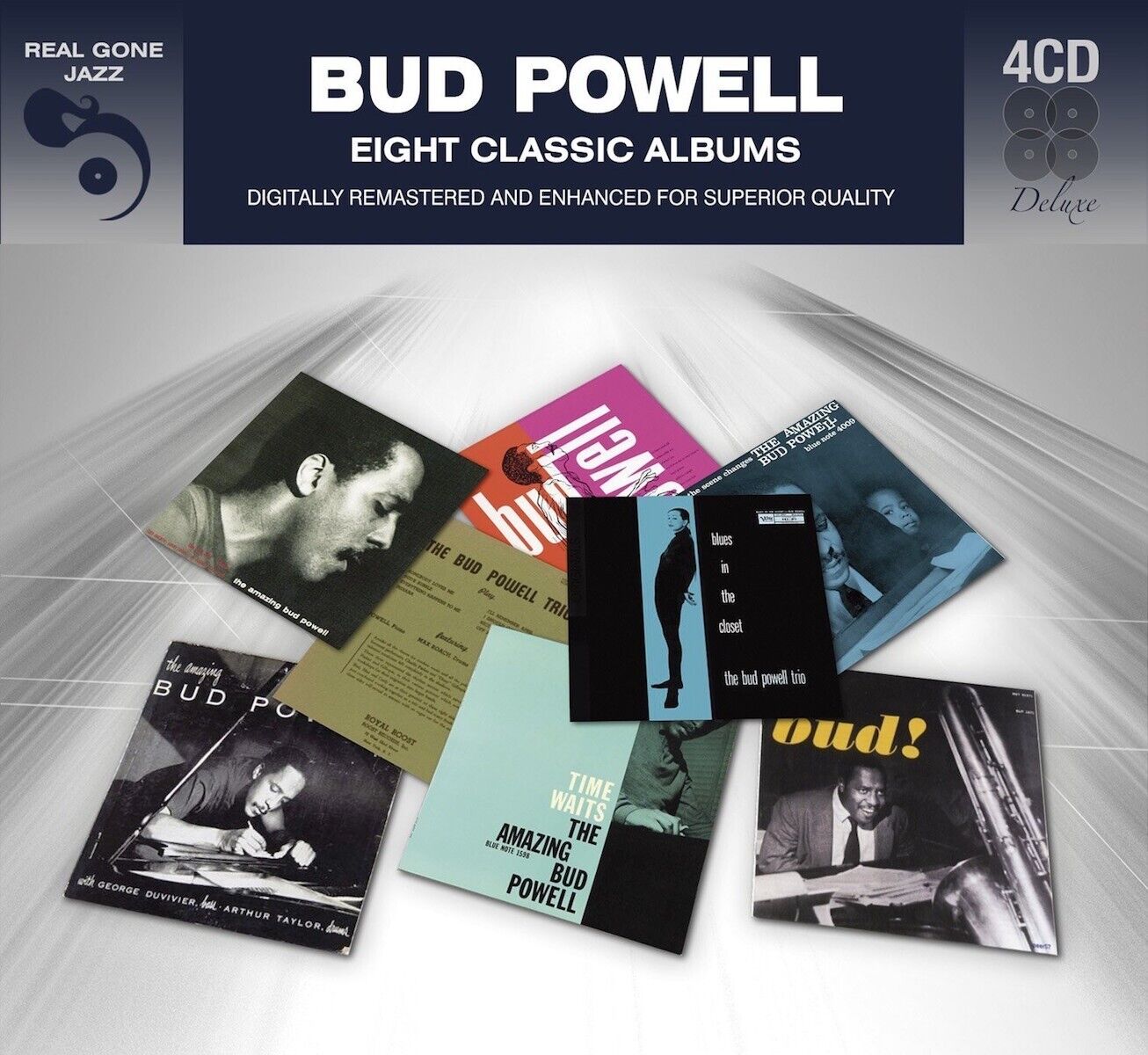 Bud Powell ‎– Eight Classic Albums (4 CD, 8 Album, Compilation, Remastered)