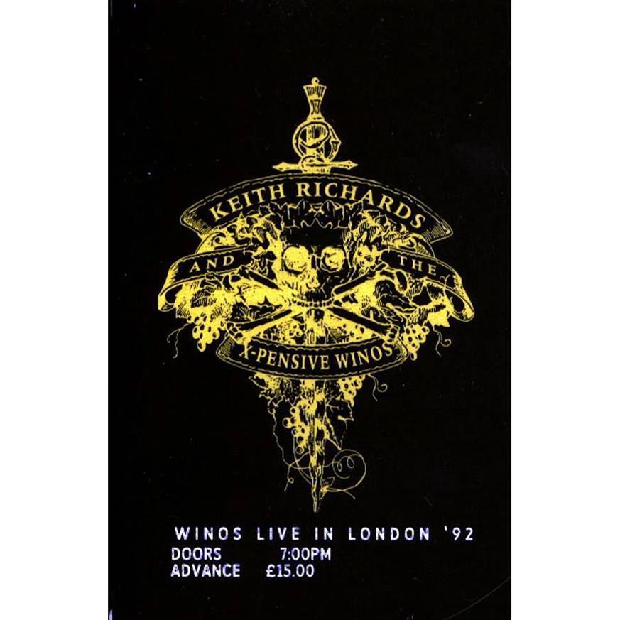 Keith Richards  - Main Offender / Winos Live In London '92 - Cassetta