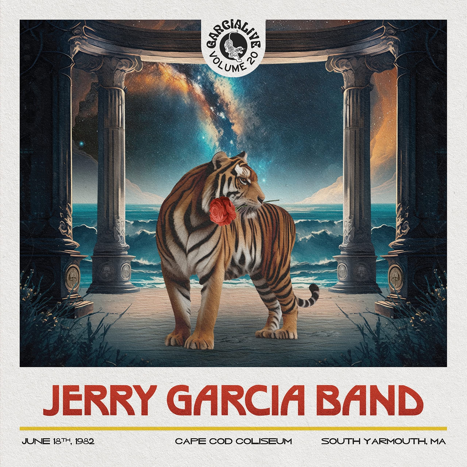 Jerry Garcia Band GarciaLive Vol. 20: June 18th, 1982 - Cape Cod Coliseum (CD)
