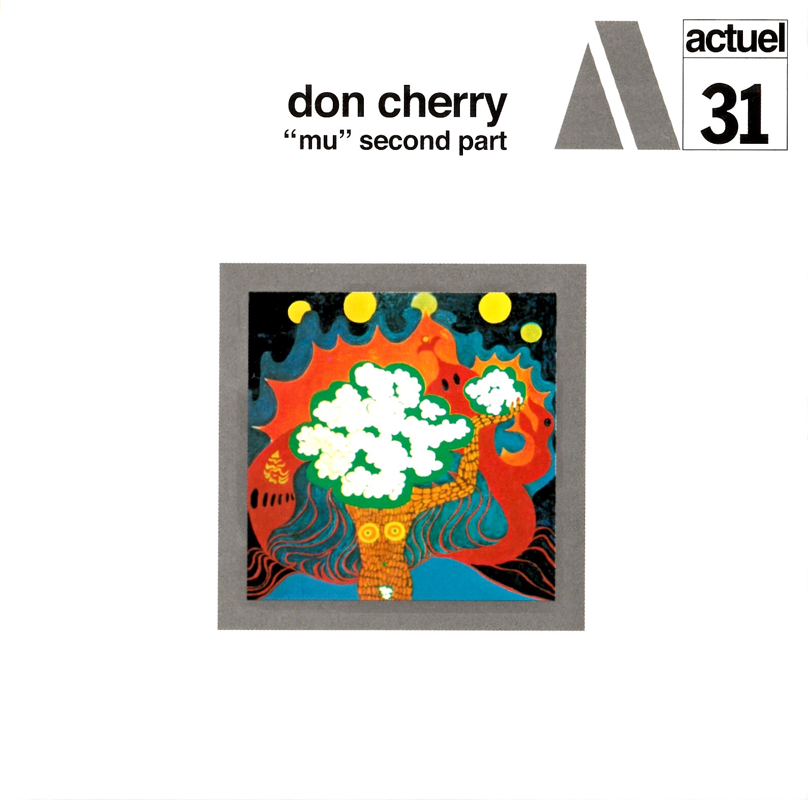 Don Cherry ‎– Mu (Second Part) (CD, Album)
