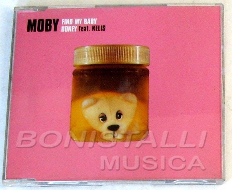 MOBY Ft. KELIS - FIND MY BABY / HONEY - CD Single  Nuovo Unplayed