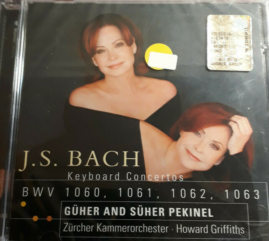 BACH,GUHER & SUHER PEKINEL GRIFFITHS-KEYBOARD CONCERT 1060/1063 *CD NEW SEALED