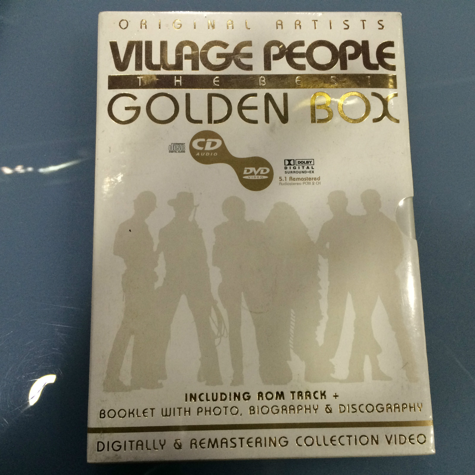 CD VILLAGE PEOPLE GOLDEN BOX THE BEST NUOVO SIGILLATO SPEDIZIONE  RACCOMANDATA