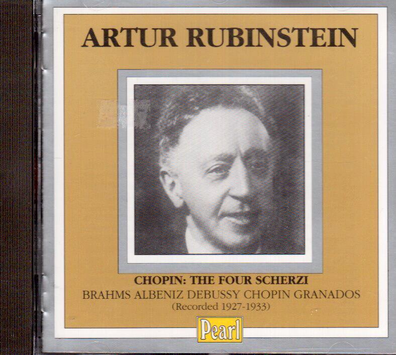 Artur Rubinstein: Chopin, Brahms, Debussy, Granados - CD Pearl
