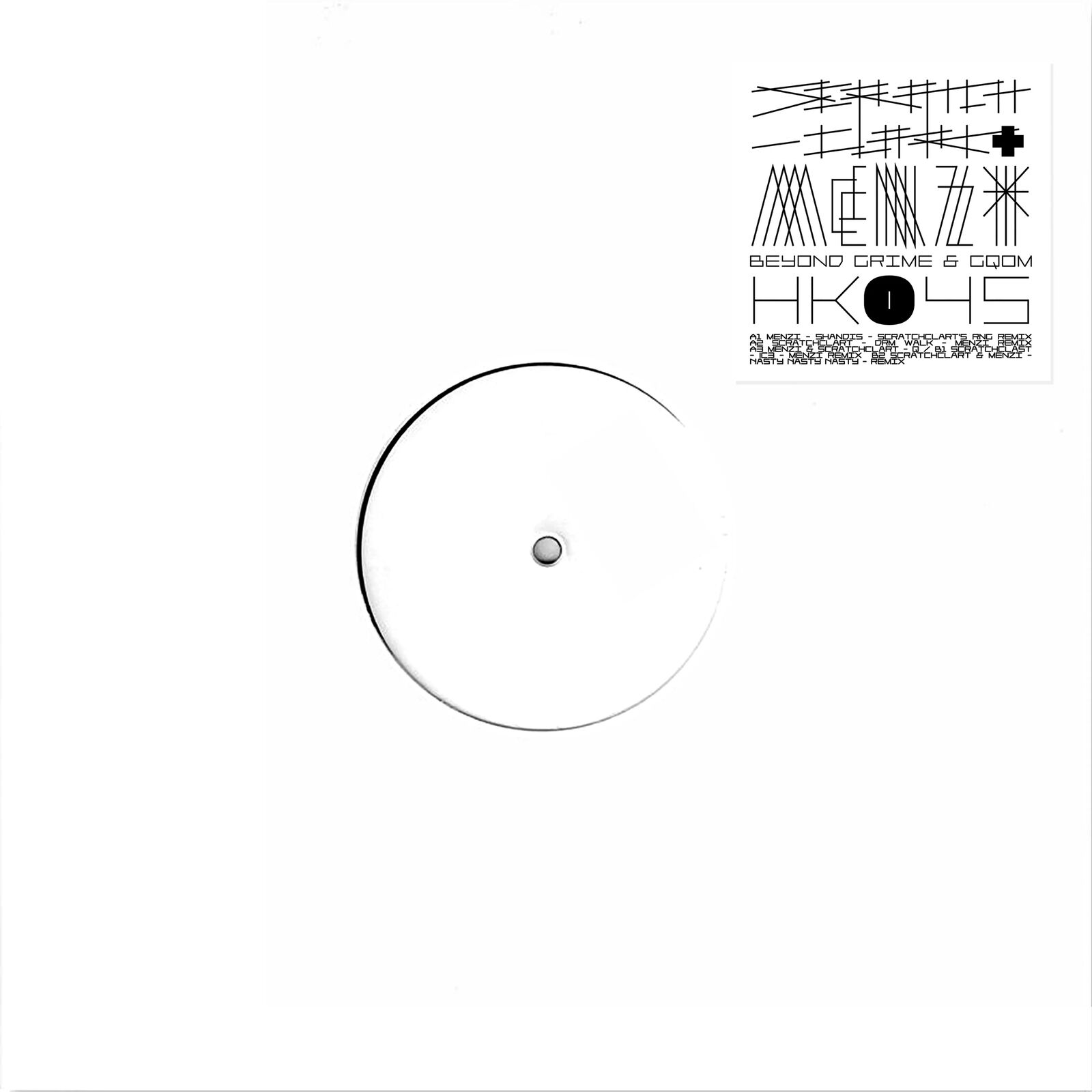 Scratcha DVA & Menzi Beyond Grime & Gqom (Vinyl LP) 12" EP