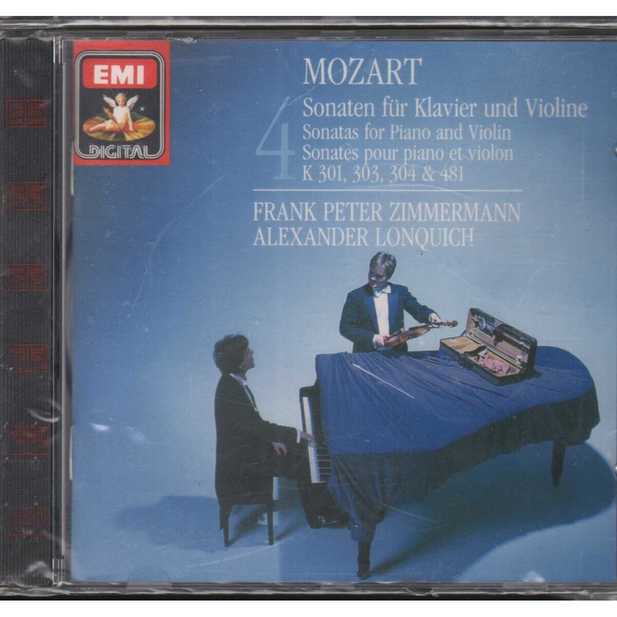 Zimmermann, Lonquich CD Sonaten Fur Klavier Und Violine KV 301, 303, 304, 481Sig