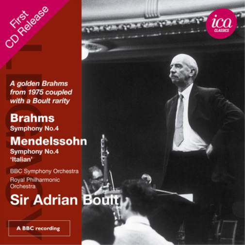 Johannes Brahms Brahms: Symphony No. 4/Mendelssohn: Symphony No. 4, 'Italia (CD)