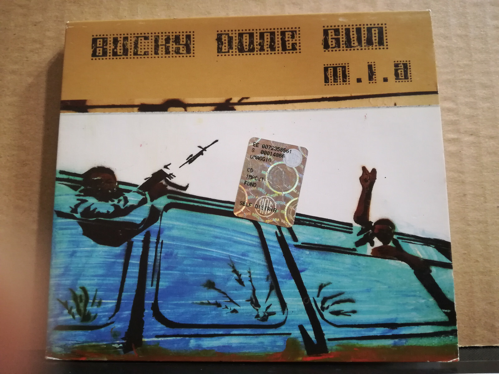 M.I.A. - BUCKY DONE GUN - 6 tracks version - 2005 gatefold