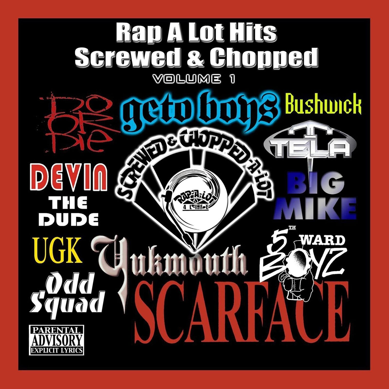 Rap A Lot Rap A Lot, Vol 1 Screwed (CD)