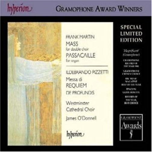 Frank Martin Frank Martin: Mass for Double Choir/Passacaile for Organ/... (CD)