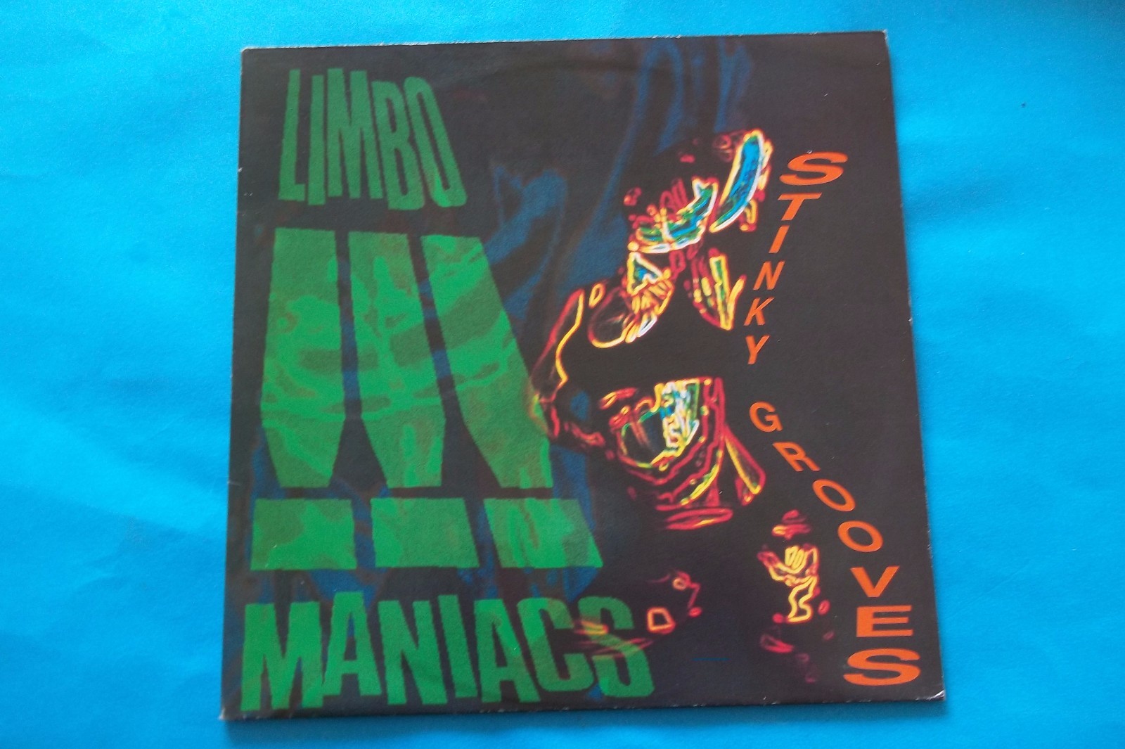 LIMBO MANIACS " STINKY GROOVES " LP 1990 MADE IN HOLLAND NUOVO
