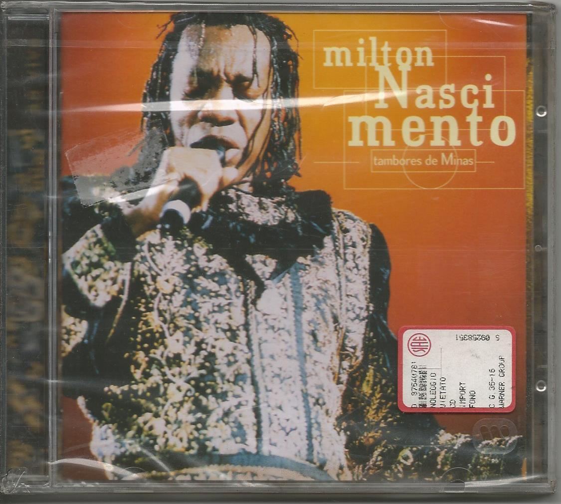 MILTON NASCIMENTO - Tambores de minas - CD 1998 SIGILLATO SEALED