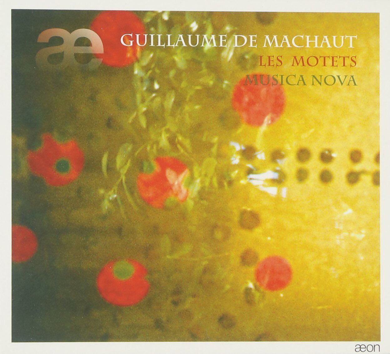 GUILLAUME DE MACHAUT. LES MOTETS - CD - ENSEMBLE MUSICA NOVA - MUSICA MEDIEVALE