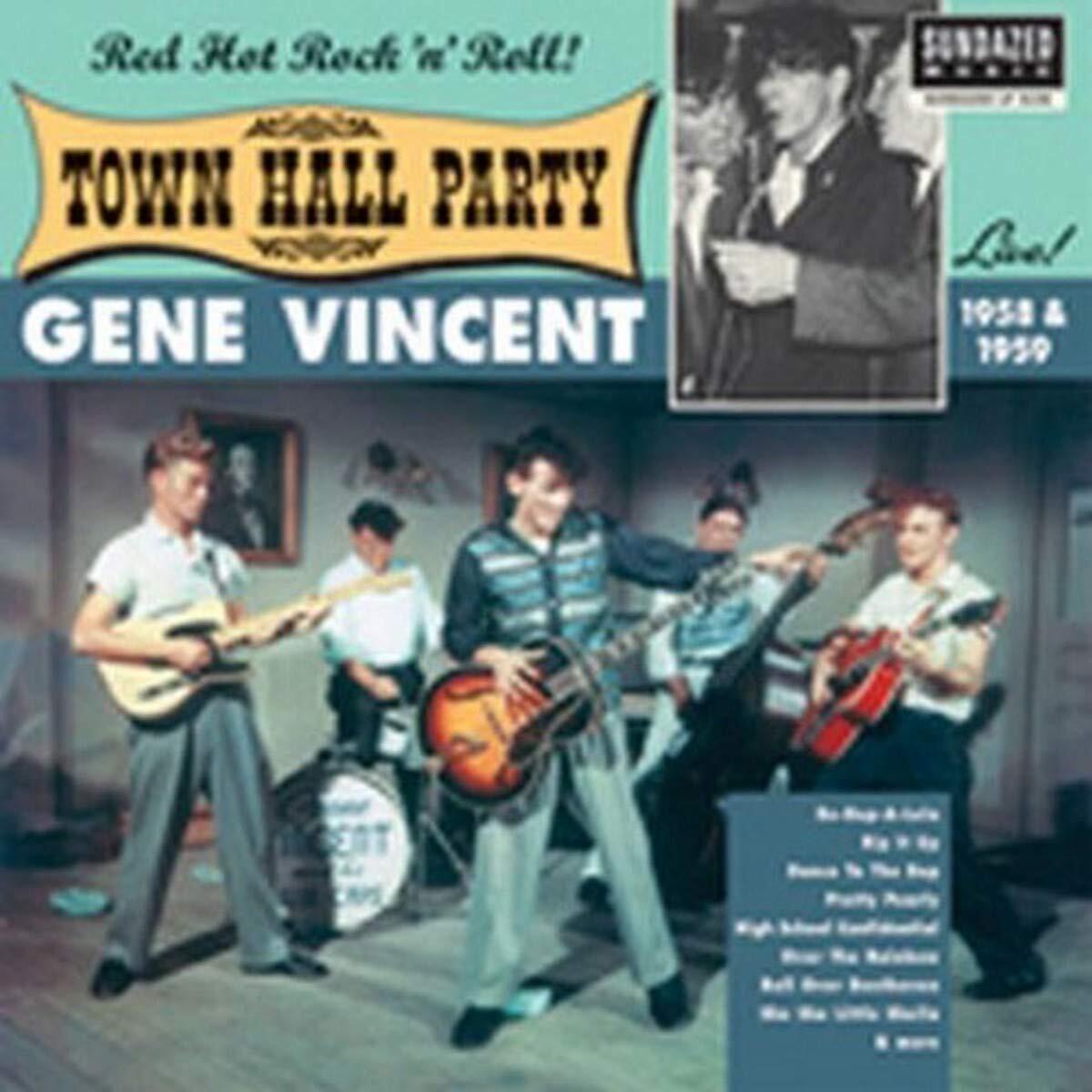 Gene Vincent Gene Vincent Live At Town Hall Party 1958 & 1959 (Vinyl LP)