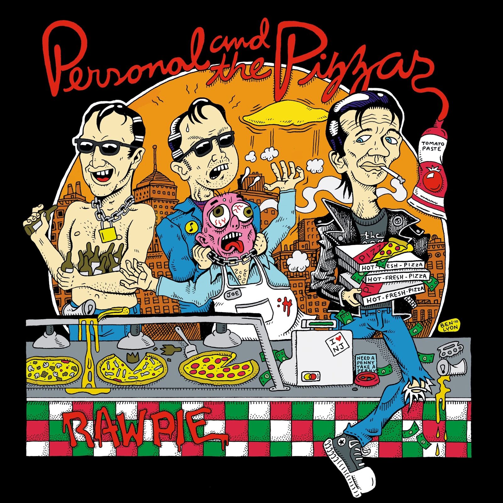Personal and The Pizzas Raw Pie (Vinyl LP)
