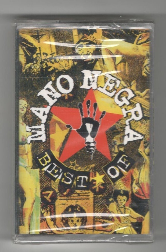 MANO NEGRA -BEST OF  MUSICASSETTA MC NUOVA SIGILLATA