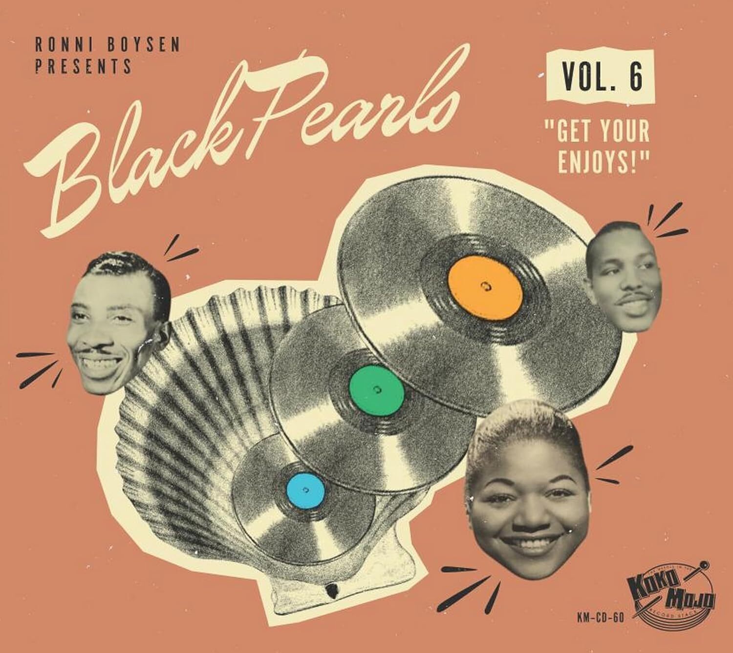 Various Artists Ronni Boysen Presents: Black Pearls: Get Your Enjoys! - Vol (CD)