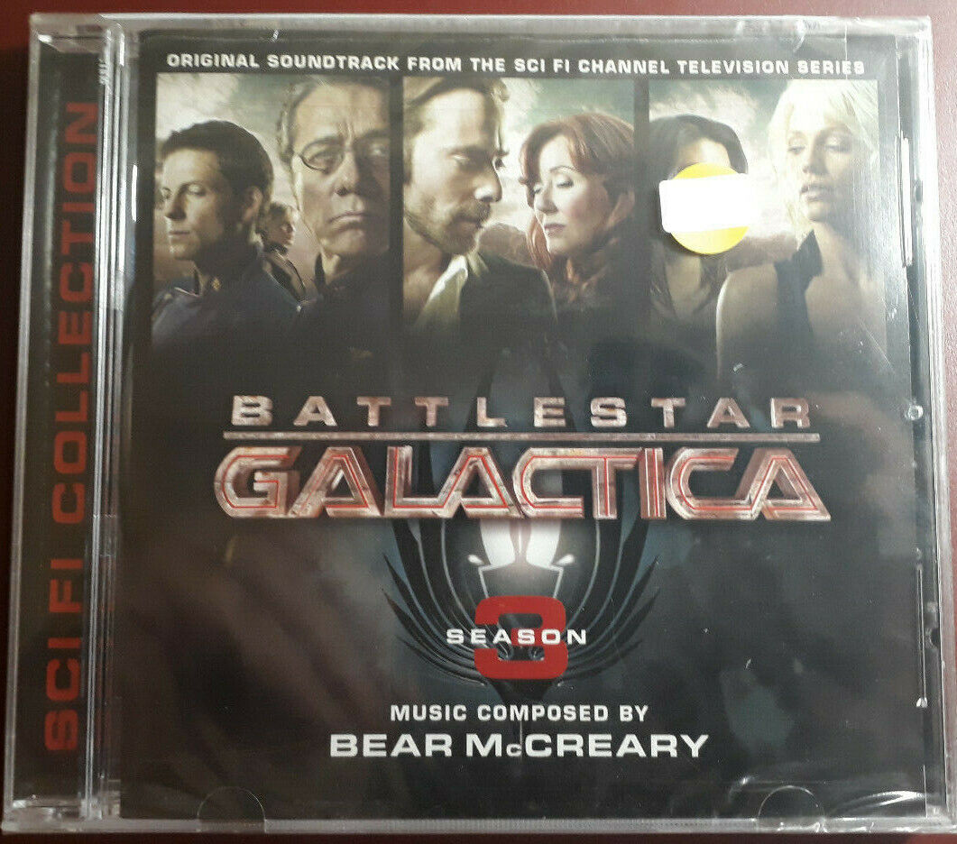 OST-BATTLESTAR GALACTICA-TV STAG.3-BEAR MCCREARY*CD BRAND NEW SEALED SIGILLATO